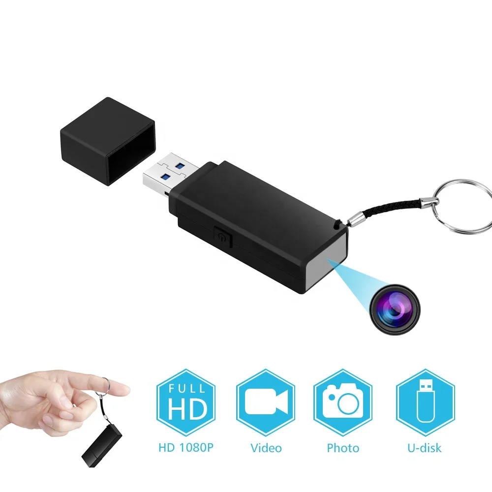Портативный флеш-накопитель YICTUO 960p usb диктофон устройство чтения sd-карт с секретной мини-невидимой камерой 1080p