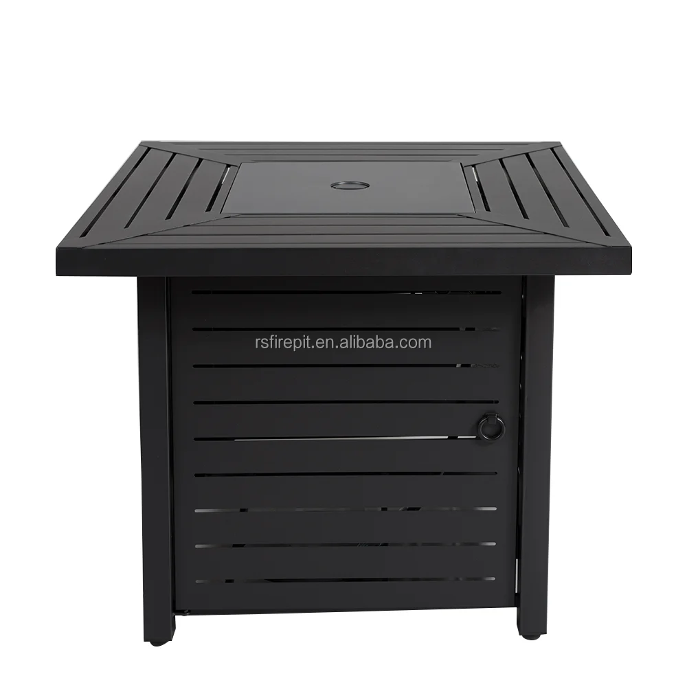 RS-S30004 30-дюймовая квадратная режущая пластина + газовая плита уличная нагревательная нагревательный стол для костра