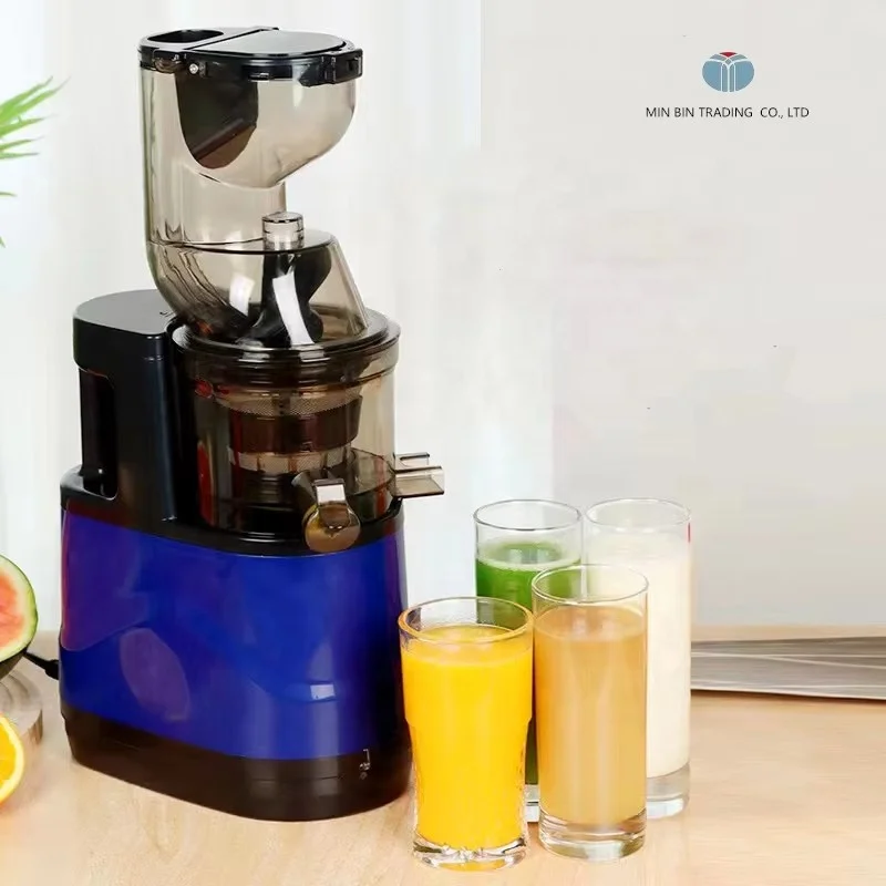 Commercial Wireless Slow Juicer Machine Big Mouth Fruit Blender Pineapple Extractor Cold Press Commercial Juice Extractor 1000ml