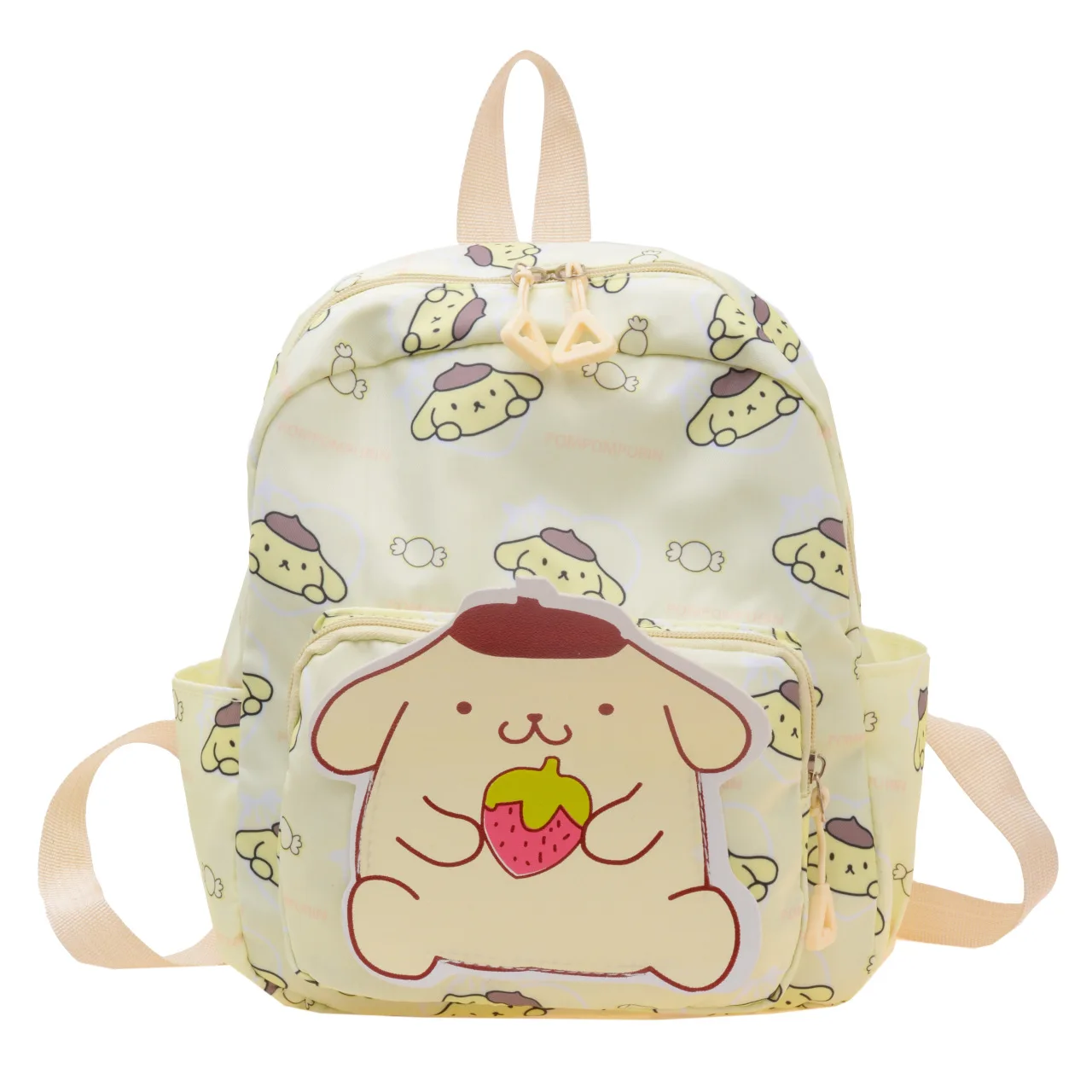 Фабричный изготовленный на заказ Макарон цвет Sanrios Kuromi Kawaii сумки моды аниме Моя Мелодия Детский рюкзак