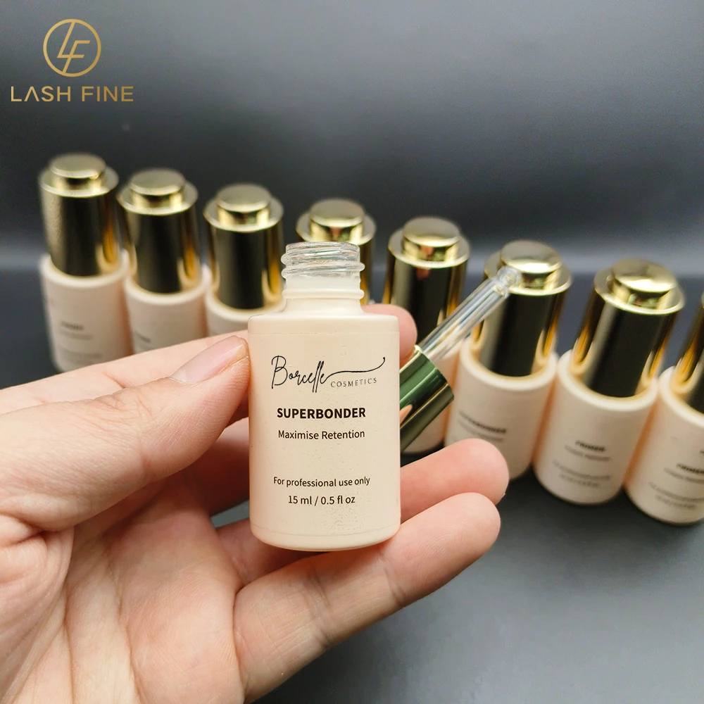 Private Label Lash Eyelash Adhesive Extension Lash Glue Bonder OEM Super Bonder For Eyelash Extension Professionals