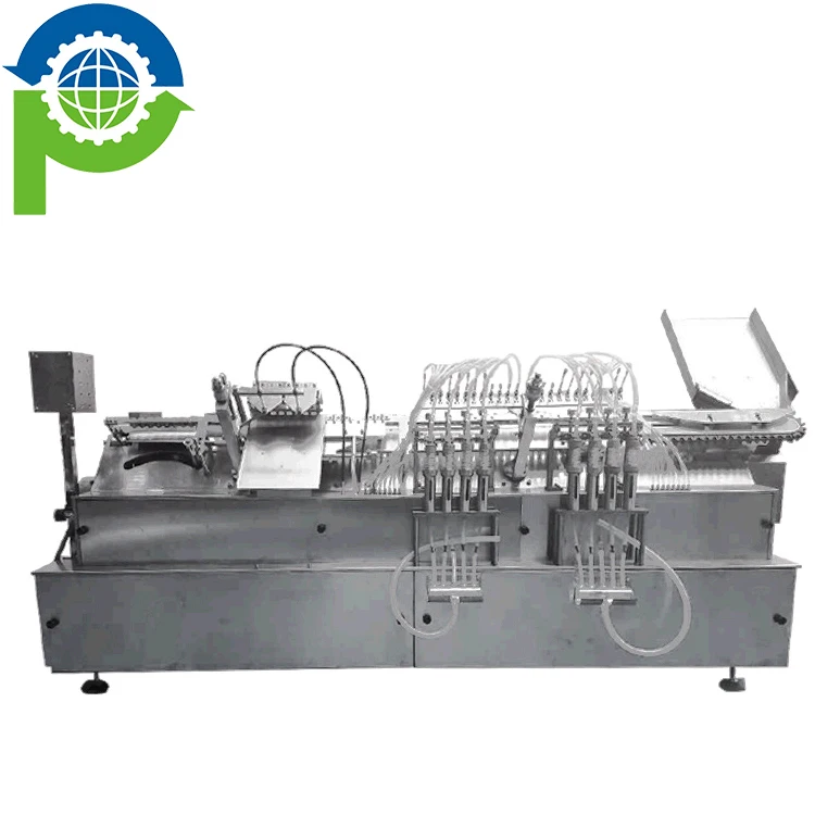 ALG- 1/2ml 5ml 10ml six filling nozzle glass Ampoule filling and sealing machine