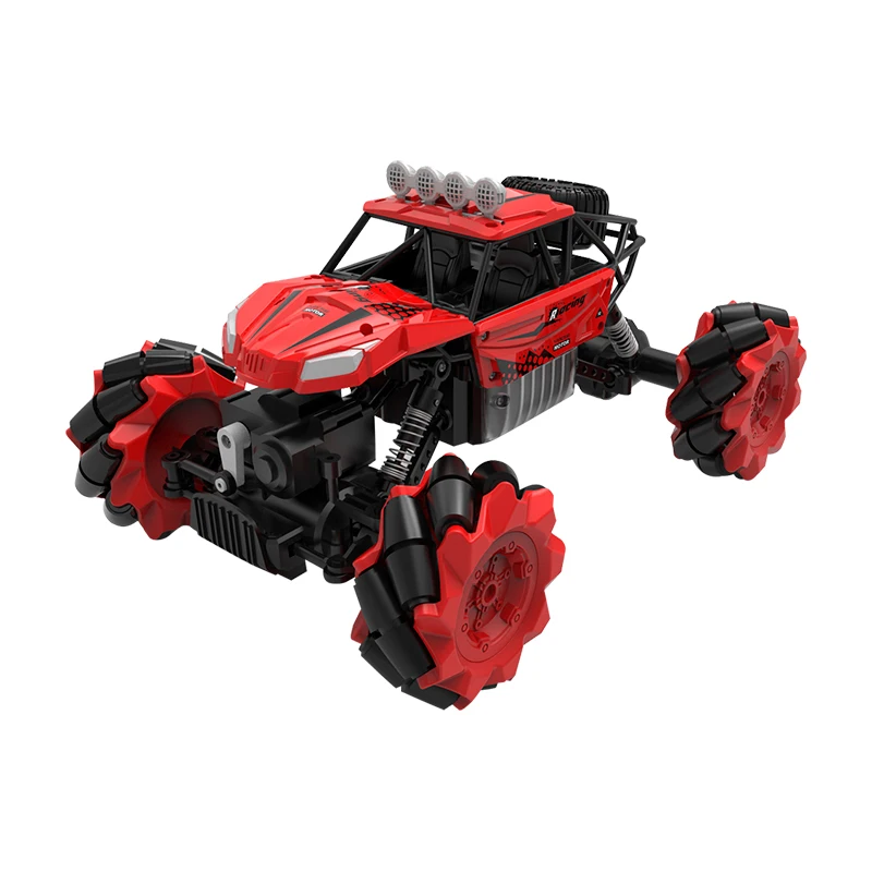 Remote Control Wall Stunt Vehicle Toy for Kids 1:16 One Click Automatic Stunt Dance High Speed 4 WD Mecanum Wheel RC Drift Car
