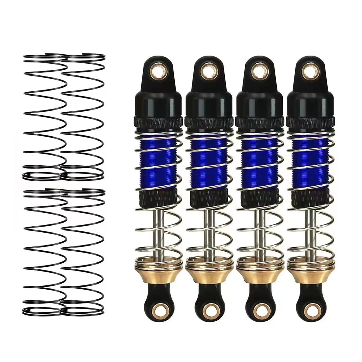 Aluminum Front Or Rear Adjustable Spring Damper 53mm for Traxxa s 1:18 TRX4M Ford Bronco Crawler Upgrades Part