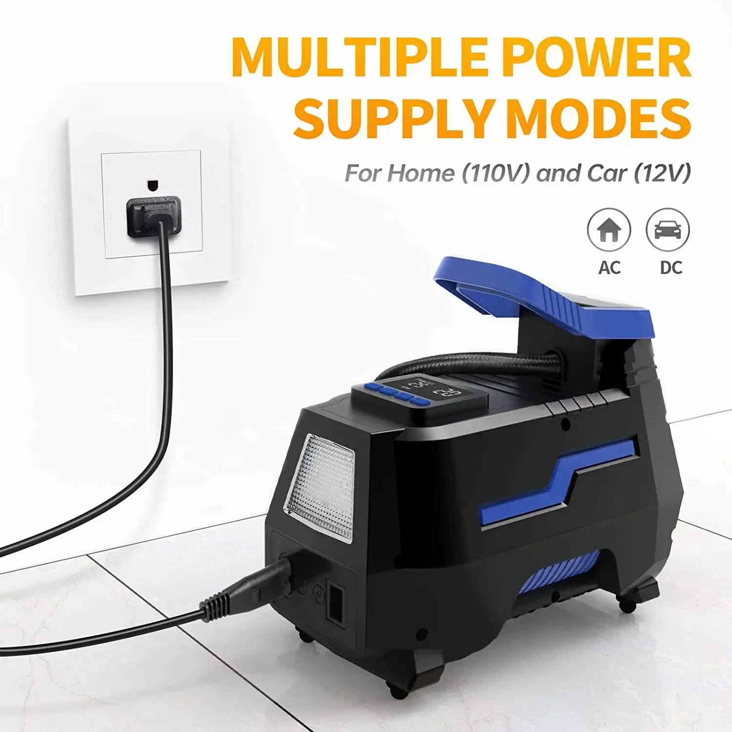 Newest Portable 30 cylinder 12v Electric Air Pump 150 Psi Compressor Inflator Electric Tire Inflator For Car Bike Boat