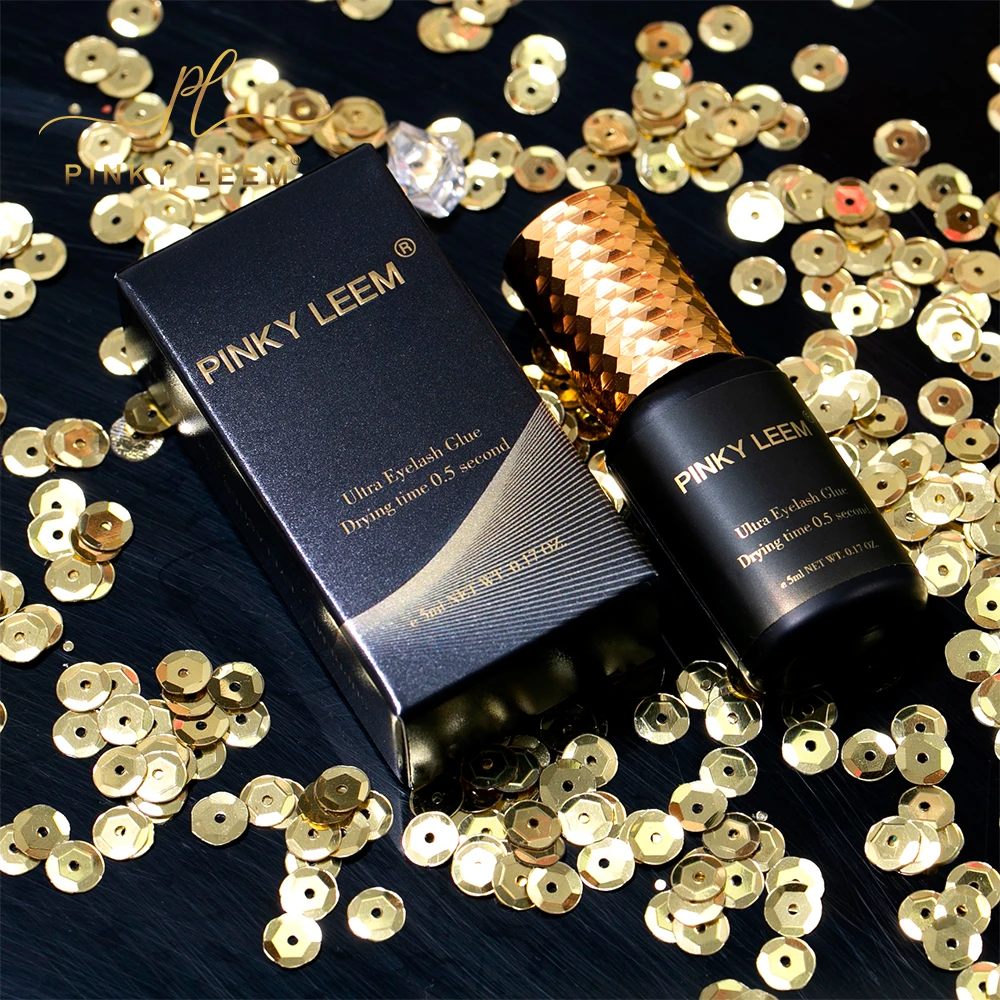Pinky Leem 0.5s non burning eyelash extension glue eyelash proffesio nal glue fast dry korean luxury eyelash glue
