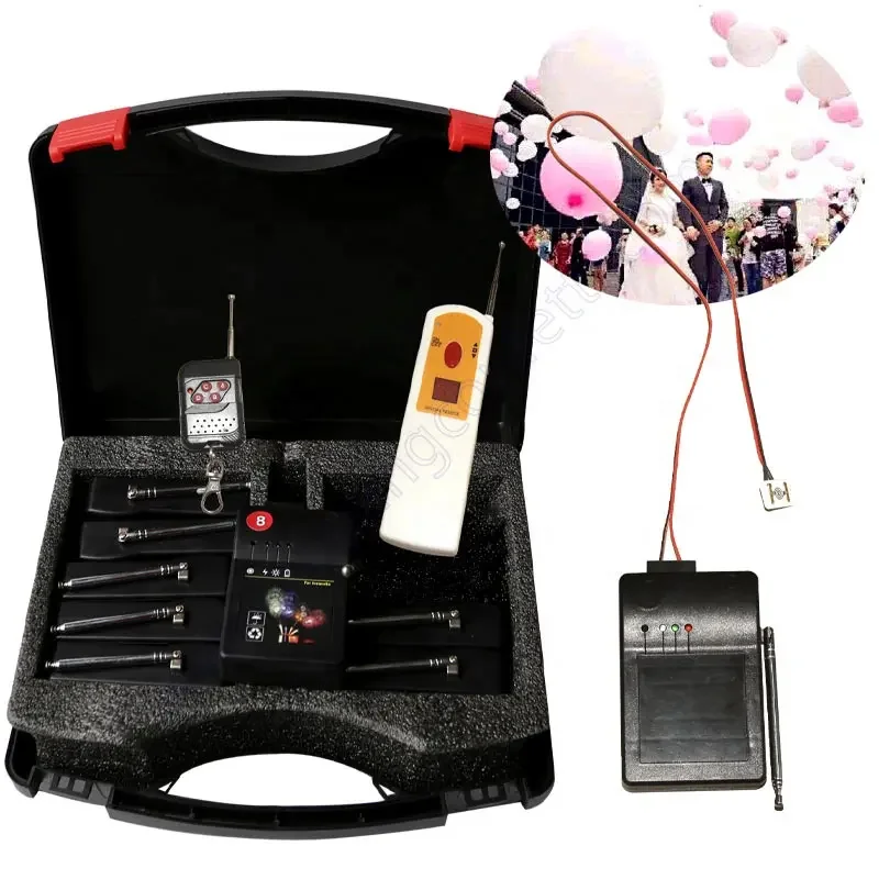 Exploding Balloon Kit Set Firing System Blast Control Remote Wireless Sequential Exploder Device