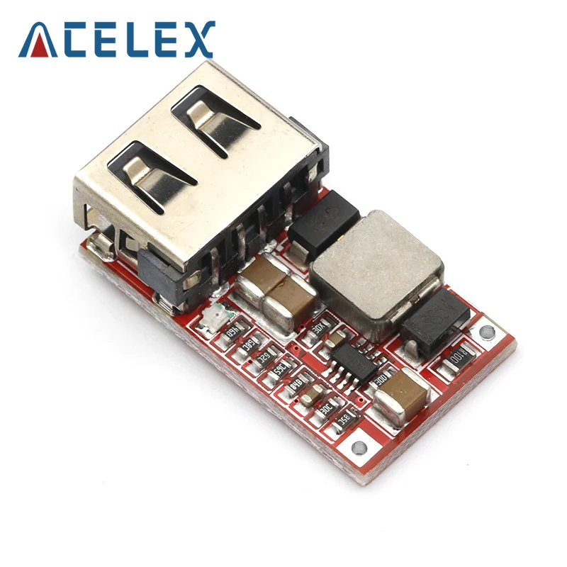 Fine 6-24V 12V/24V to 5V 3A CAR USB Charger Module DC Buck step down Converter