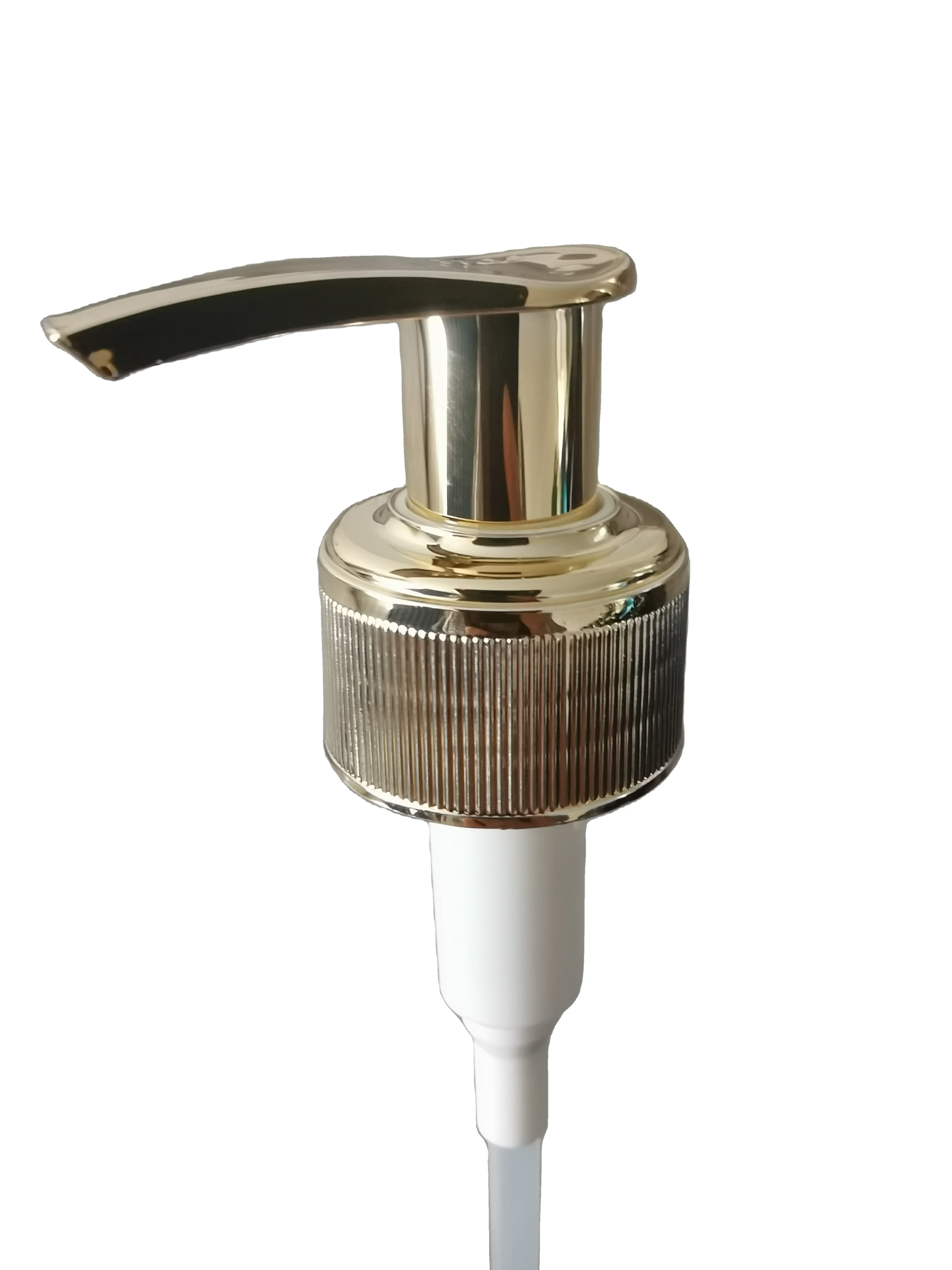 Factory Wholesale ODM OEM 24/410 28/410 Clip Lock Metal Lotion Soap Dispenser Pump Cosmetic Shampoo Lotion Pump