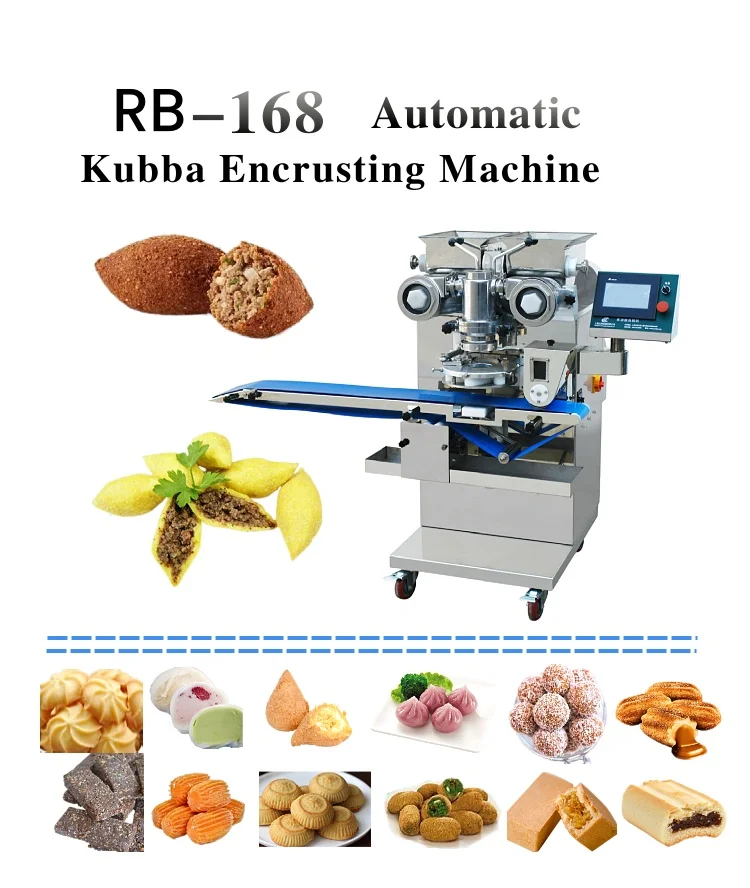 Automatic Factory Outlet Food Shop Use Single Stuffing Kubba Encrusting Machine High Quality Commercial Kubba Making Machine