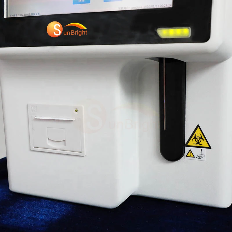 SUN-6100 vet blood cell counter hematology analyzer hospital clinical auto veterinary hematology analyzer