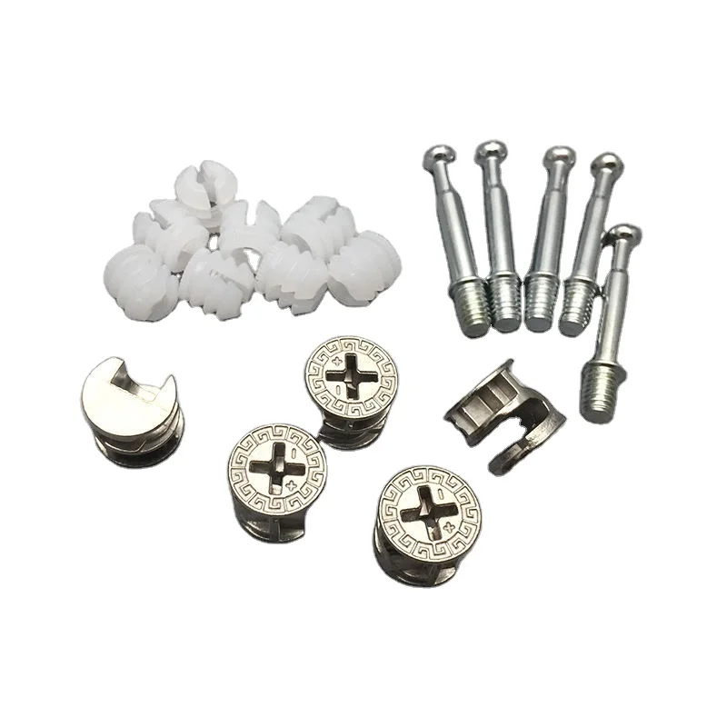 Мебельный Соединительный кулачковый замок 3 в 1 фитинги с КУЛАЧКОВЫМ замком