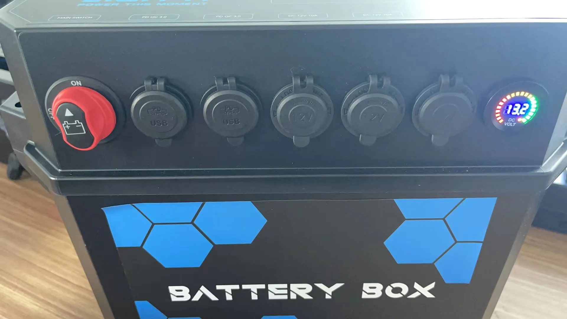 Camper Van Boat Accessories Diy Group 31 Fireproof Abs Lithpo4 Battery Case Diy Box12V 12V Smart Shunt Distribution Box