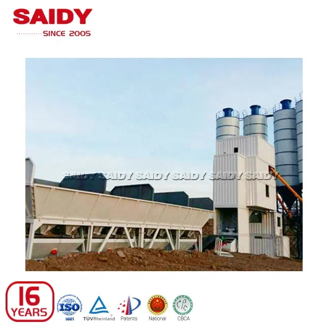 SAIDY мобильный небольшой портативный завод по производству мокрых и сухих