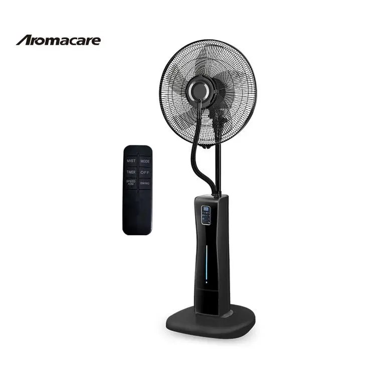 Aromacare Large Capacity Standing Fan With LCD Display Mosquito Repellent
