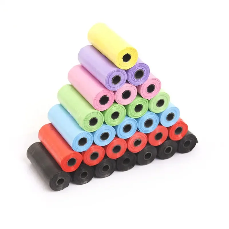 Custom Eco-Friendly Bio Degradable Dog Cornstarch Eco Friendly Compostable Biodegradable Poop Bags For Pet Poop