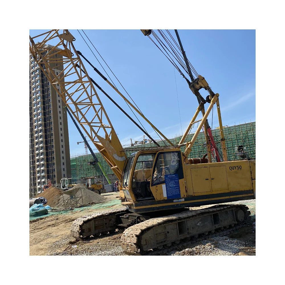2008 Year Old Used 50t X-CMG QUY50 Second Hand Cranes Crawler Crane
