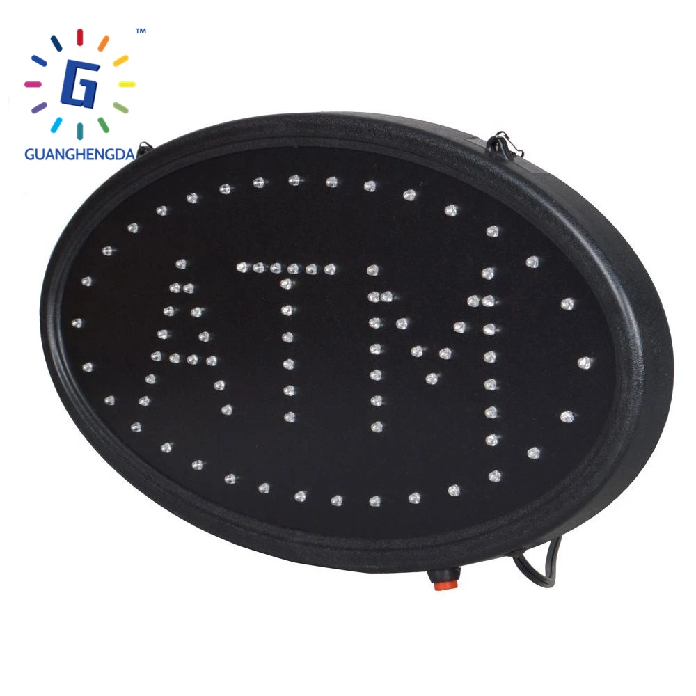 Manufacturers High Quality LED ATM Sign Board Custom Open Signs