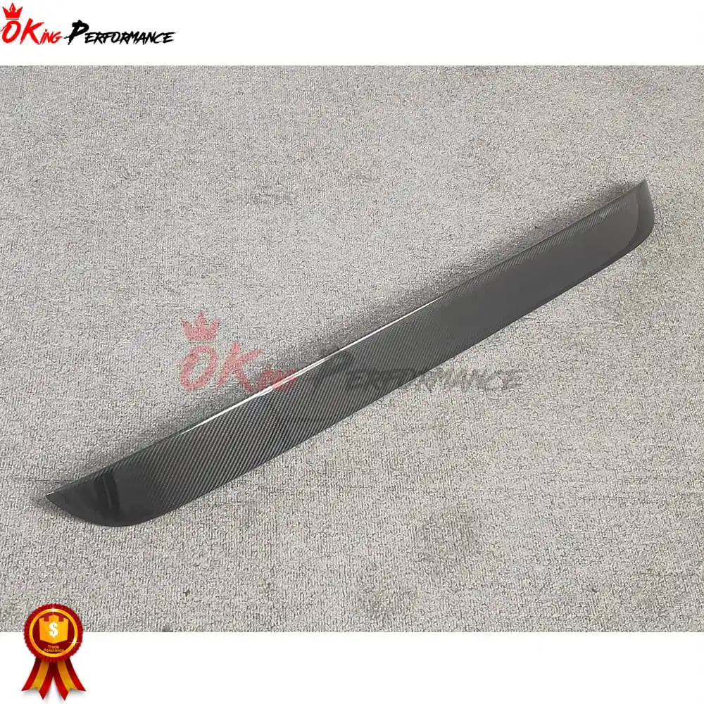 R Style Carbon Fiber Roof Wing For Toyota Supra MK4 JZA80 A80 MKIV Rear Spoiler