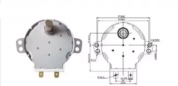 Hot selling Synchronous Motor 220V-240V 4W 50HZ oven original TYJ50-8A7 for GALANZ