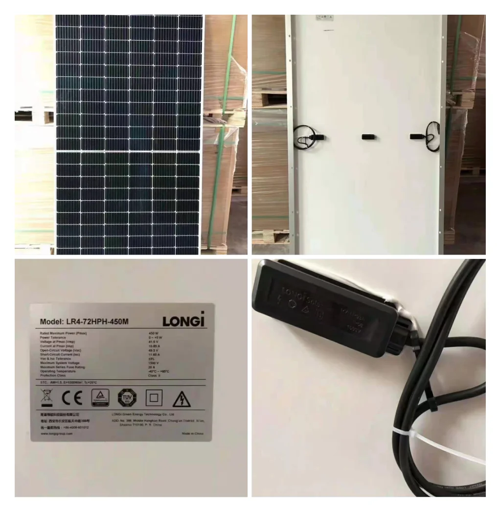 Wholesale 445W 450W 455W 460W 465W LONGI Solar Panels Mono  Used Power Photovoltaic Energy Monocrystalline PV Solar Panel