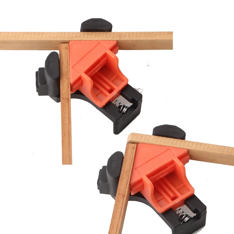 4 Sets Corner Clamp Wood Angle Clamps Frame Holder Woodworking Hand Tool