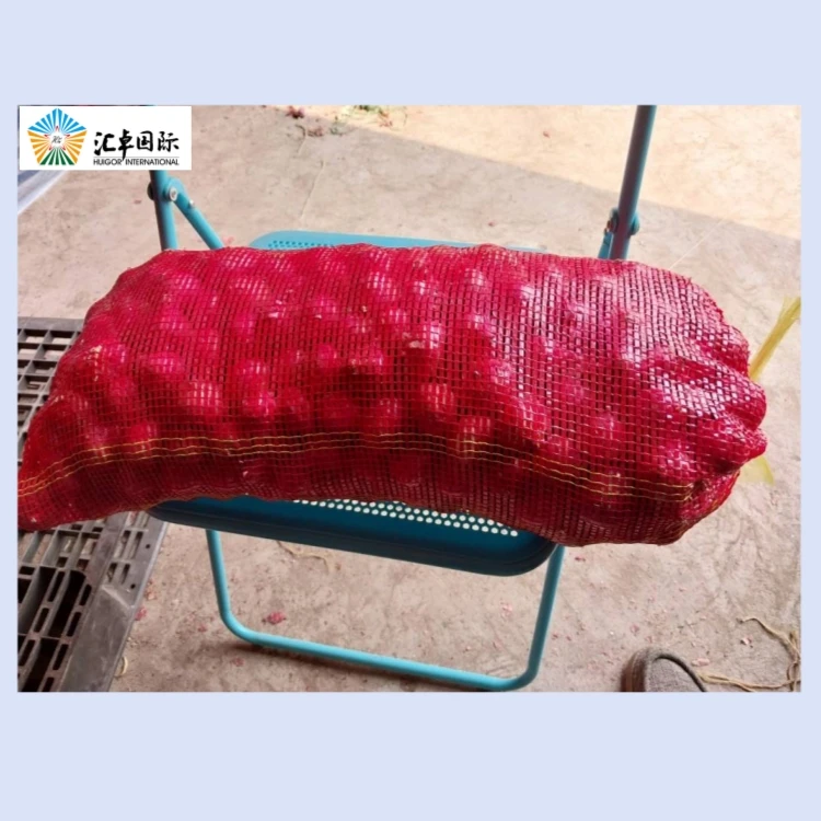China Wholesale customized mesh bag for Potato onion cabbage green pepper corn vegetables and fruits