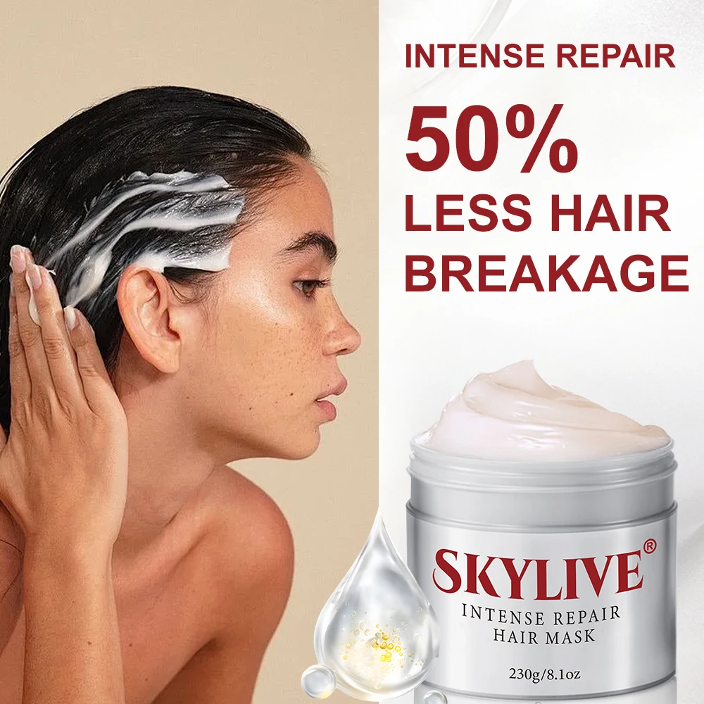 Professional Hair Mask Repairing Lasting Hydration Nourishing Keep Hair Healthy All Natural Ingredients Cruelty-Free Hair Mask