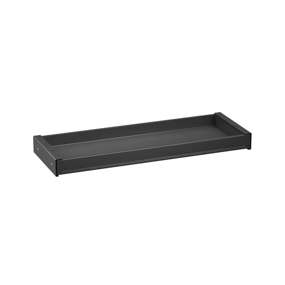 Large Size Pullout Drawer Storage Steel Office Accessories Ultra Slim Organizer Under Desk Storage Organizer Tray Desk Drawer