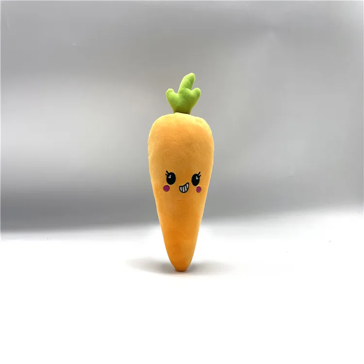 kawaii cute soft toy 7cm small keychain mushroom plush vegetable farm radish plush toy