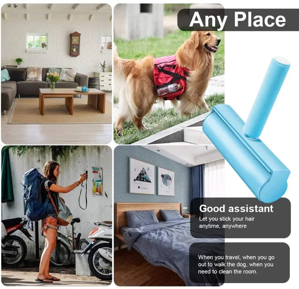 Washable Lint Roller Clothes Carpets Dust Pets Cleaning products