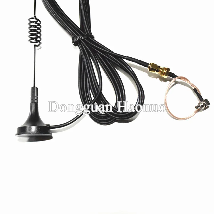 high gain 9dbi  Magnetic Base GPRS GSM Antena External 3G Antenna For GPRS 2G Router with  SMA/CRC9 connector