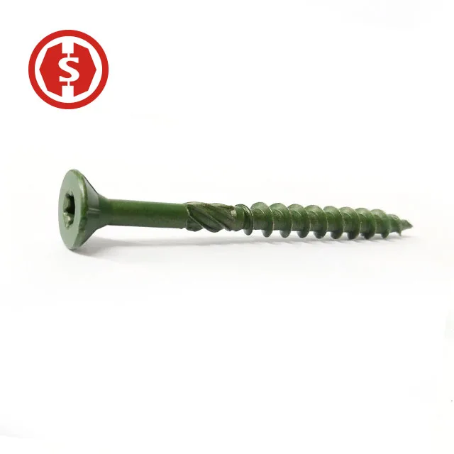 Bronze Ceramic Star Exterior Coated TRIM HEAD Wood Screw Torx/Star Drive Head Timber Construction Screw