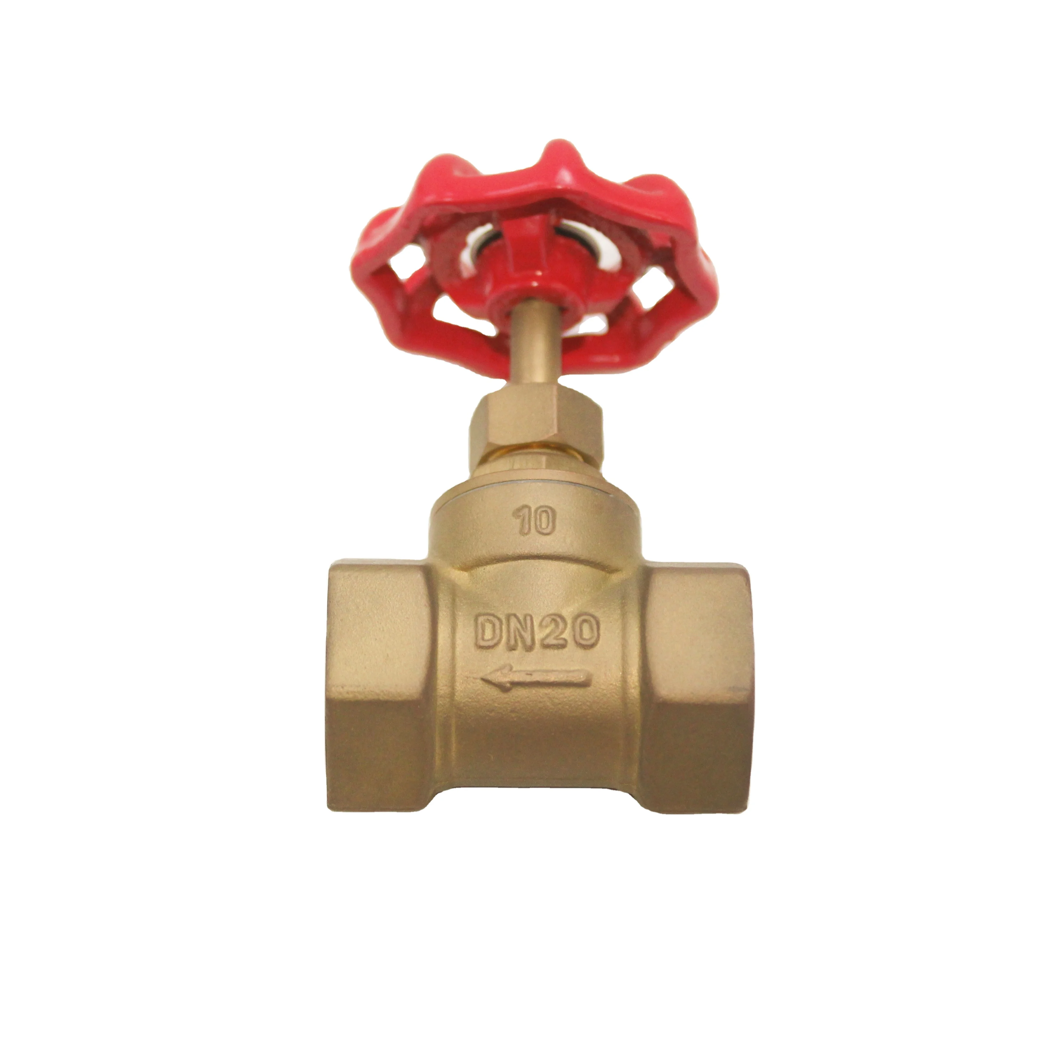 1/2inch 3/4inch Brass Gate Valve with Brass Stem Manual Power for Water Oil & Gas General Application