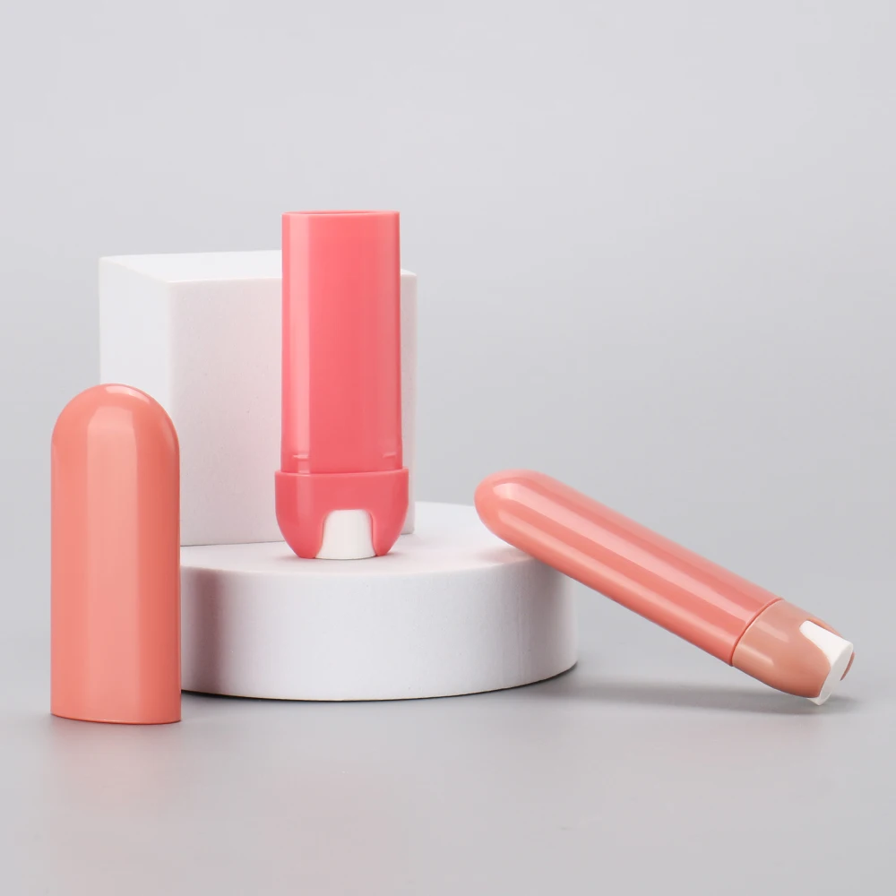 OMI Recyclable Plastic Lip Balm Container Hot Cut Sunscreen Stick Tube for Cosmetics for Lipstick Packaging