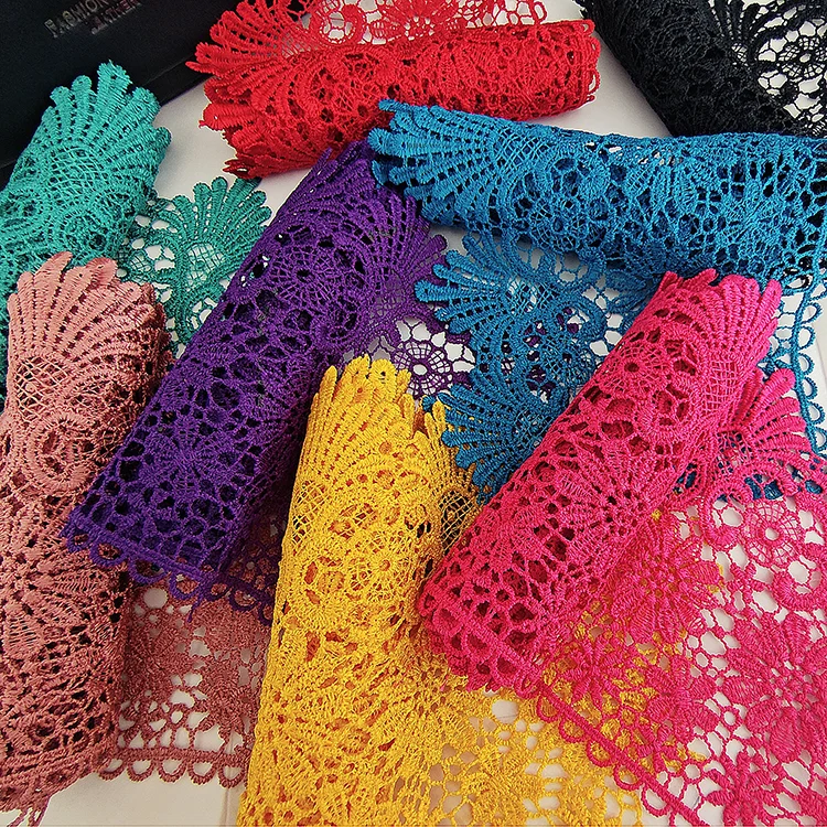 High quality textile fabrics Embroidered lace Mesh fabrics Dresses Lace Home trims
