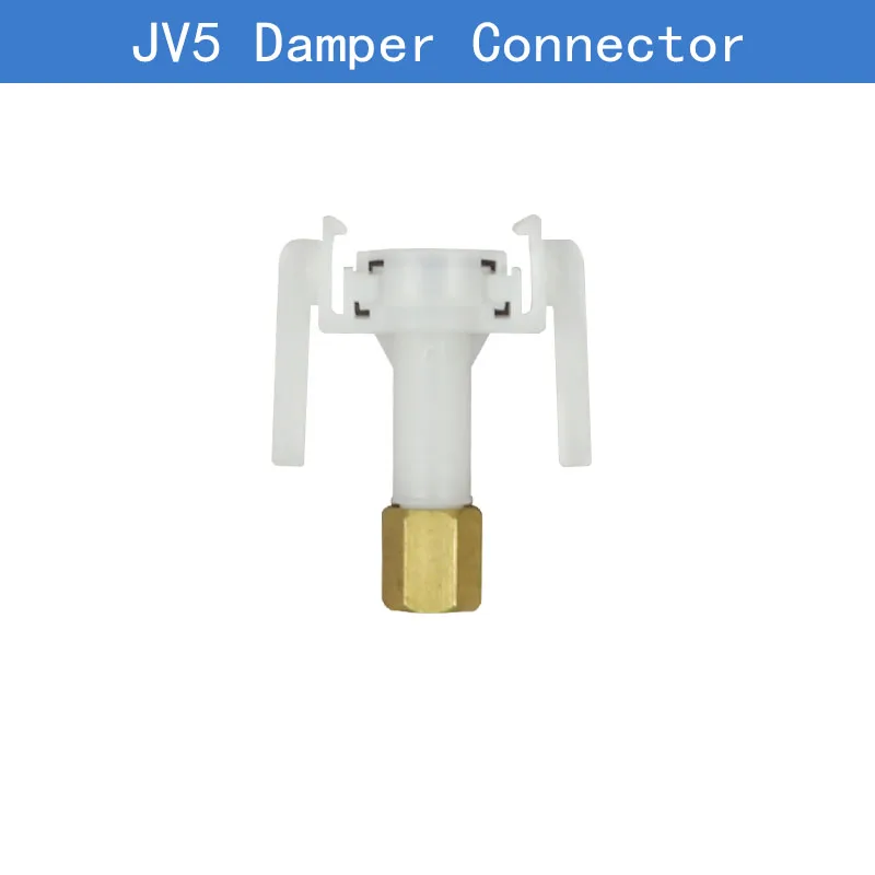 Hot Sale LETOP Inkjet Printer Ink Black White Damper Connector JV33/JV5 Ink damper Tube Connector
