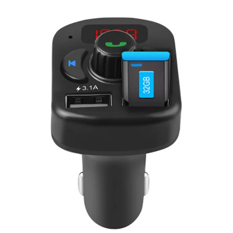 Автомобильный комплект 807E FM-трансмиттер беспроводной MP3-плеер 3 1 А USB автомобильное зарядное
