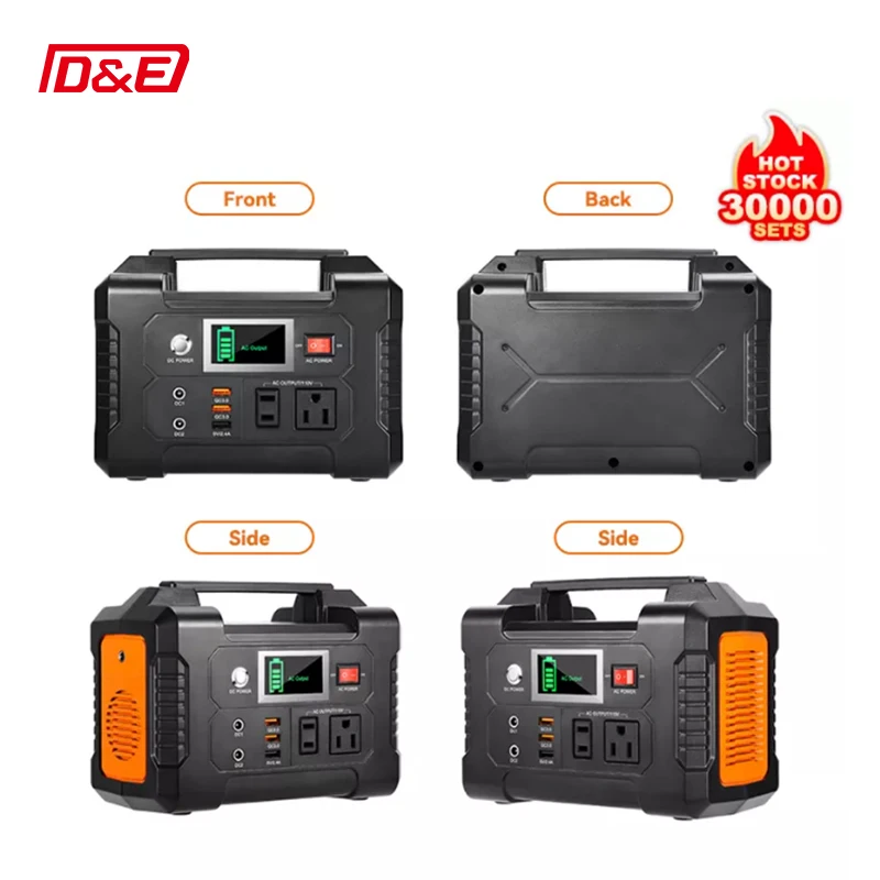 Best Price 500W 540WH Rechargeable Manufacturers Camping Lithium Battery Portable Power Stations for outdoor camping