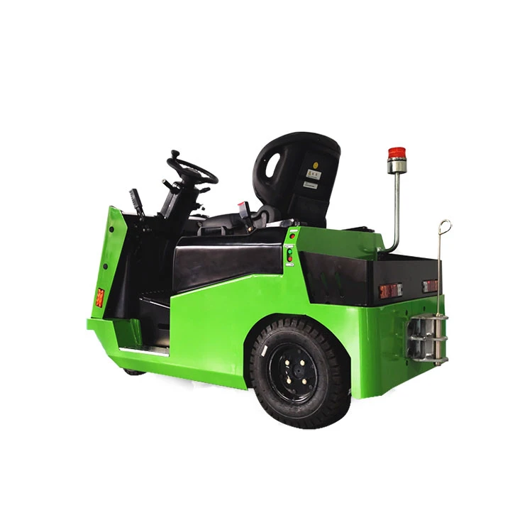 3-wheels Sit-on Battery Electric Airport Baggage Tow Tractor Transport Battery Tow Tractor