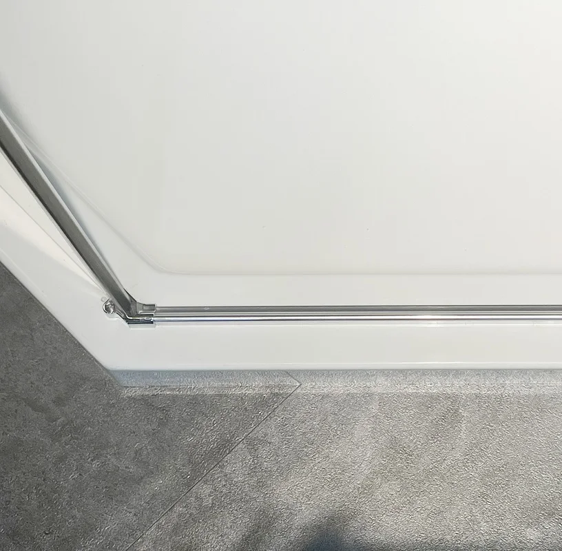 New Hinged Neo Angle Bath Shower Enclosure Frameless Sliding Door Shower Room Shower Cabin For Bathroom