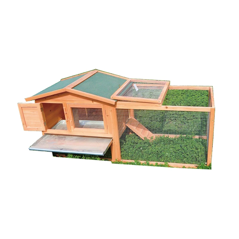 Accept custom order For sale rabbit coop with running house