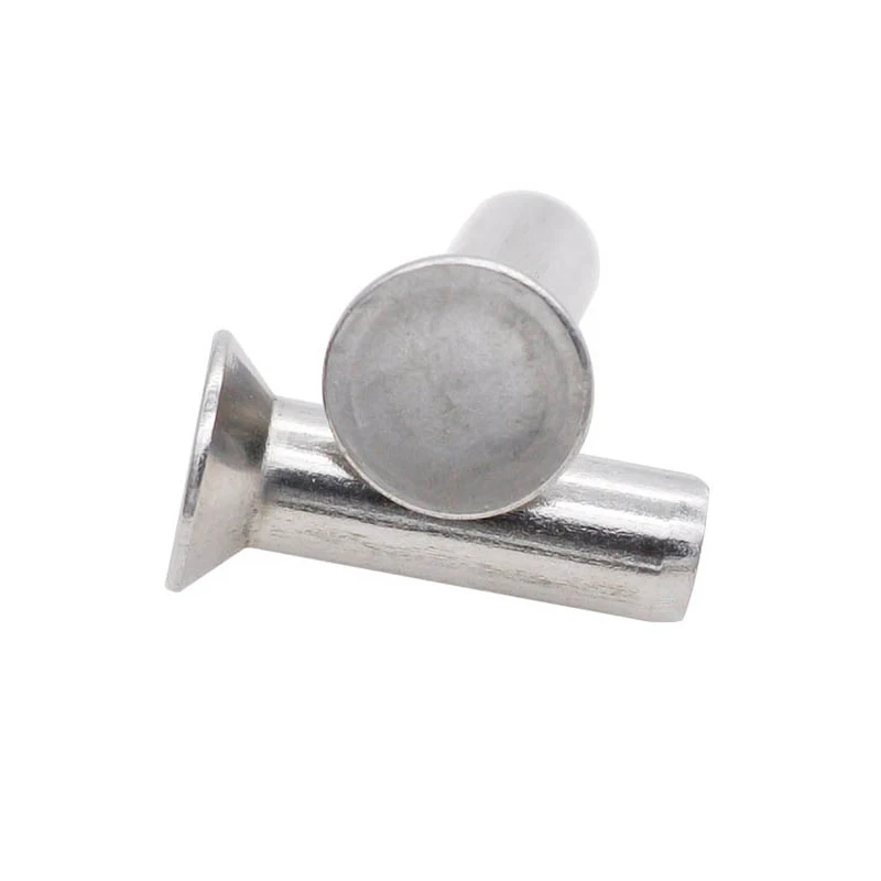 Factory Price Rivets Aluminium Stainless Steel Semi Tubular Rivets  Solid  Handle Knock Rivet