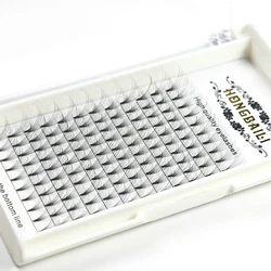 Chinese supplier wholesales High-grade fiber 10P Russian volume lashes individual eyelash extension kit