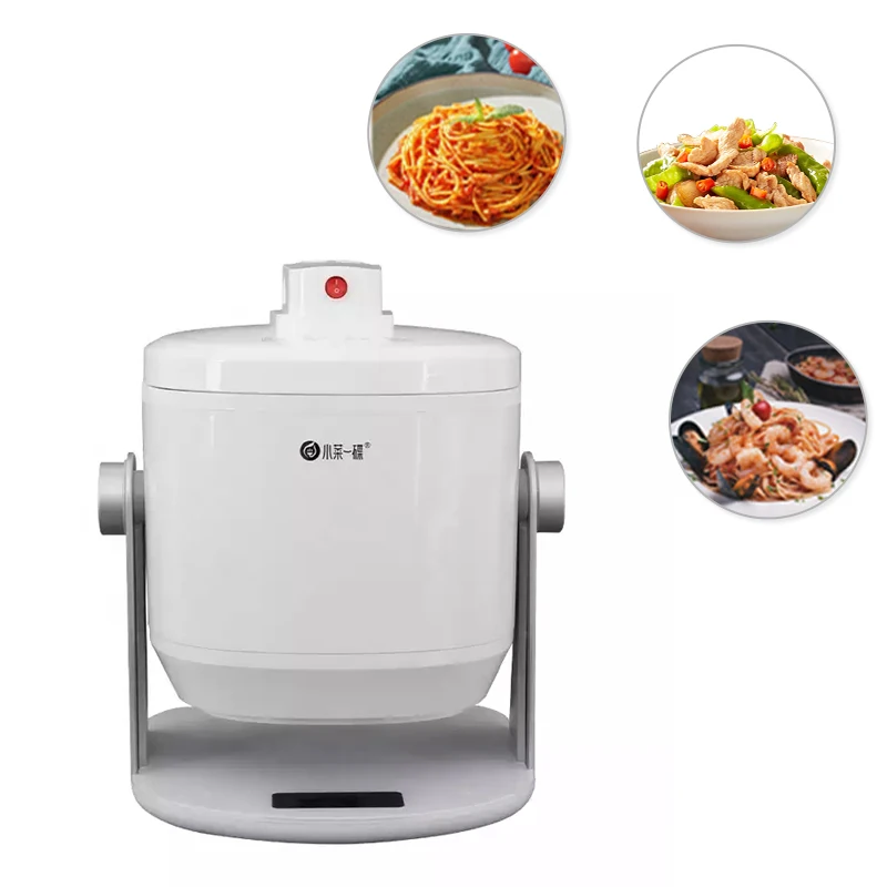 GT7H3DK Household Rotating Wok Auto Stir Fry Machine Intelligent Non-stick Robot Drum Rolling Cooking Machine