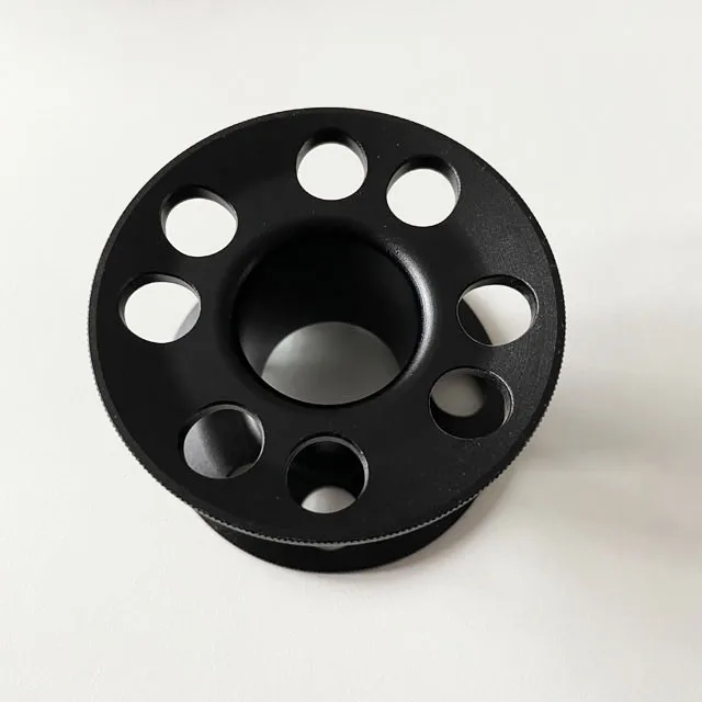 aluminum scuba diving finger reel spool