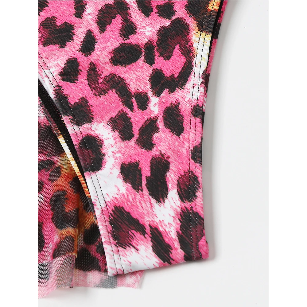 2022 New Swimsuit Custom 3 Pieces Bathing Suit Cover Ups High Waisted Women Swimwear