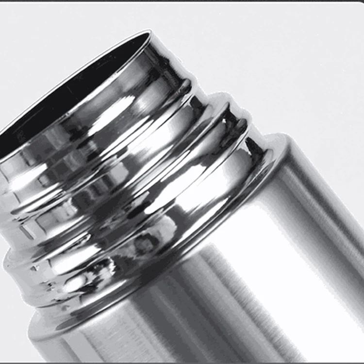 Bullet Shaped Double Wall Stainless Steel Water Bottle Vacuum Insulated Thermos Flask Thermal