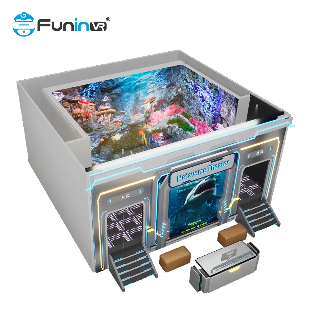 Funinvr Vr парк развлечений невооруженным глазом цифровой театр Виртуальная реальность машина 7D кинотеатр оборудование для продажи