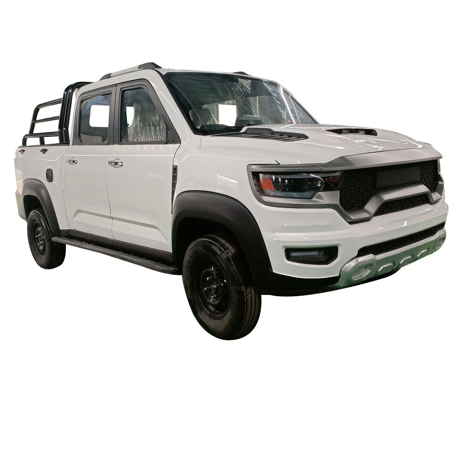 EV LHD or RHD cheap new electric pickup double Cabin Mini Electric Pickup Truck